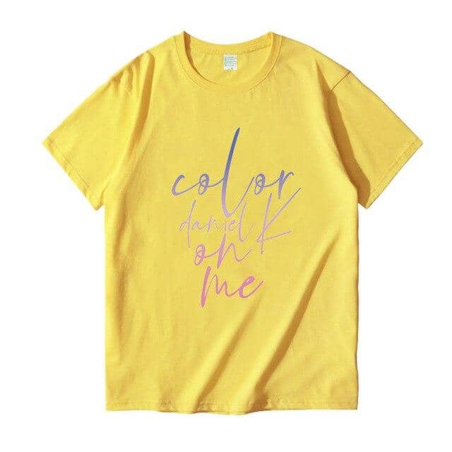 Kpop Newest Kpop wanna one daniel color one me album printing t shirt unisex summer style fashion o neck short sleeve t-shirt that you'll fall in love with. At an affordable price at KPOPSHOP, We sell a variety of Kpop wanna one daniel color one me album printing t shirt unisex summer style fashion o neck short sleeve t-shirt with Free Shipping.