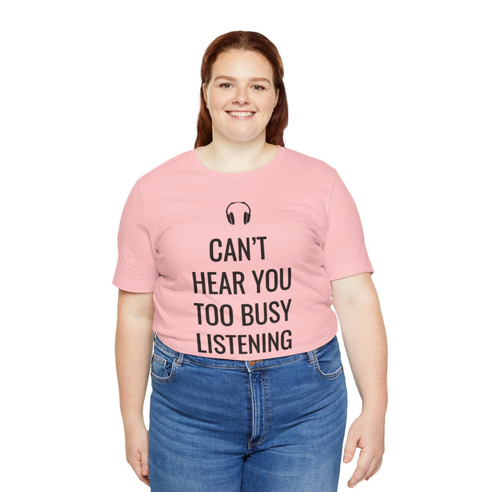 Copy of Headphone Can't Hear You Too Busy Listening To K-Pop T-Shirt - Trendy Kpop T-shirts - Kpop Classic T-Shirt