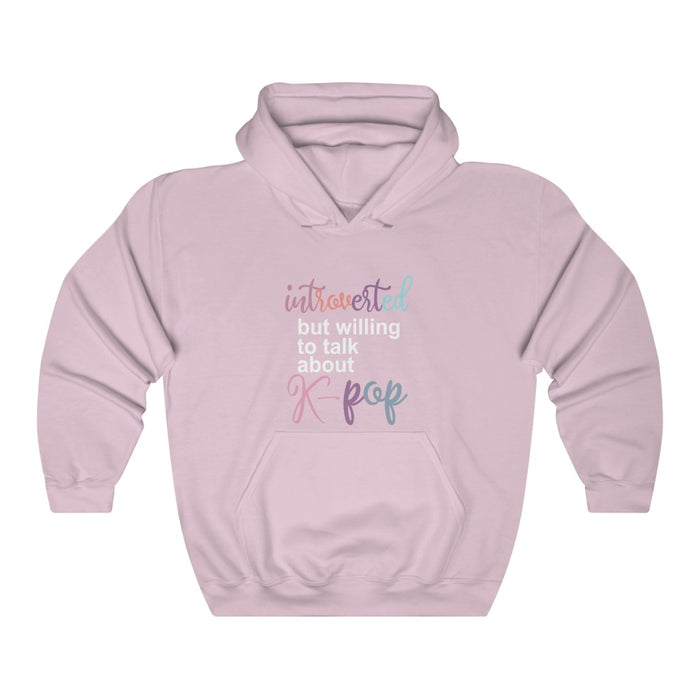 Interested But Willing To Talk About K-Pop Hoodie - Trendy Winter Kpop Hoodies Kpop Fashion - Kpop Hooded Sweater