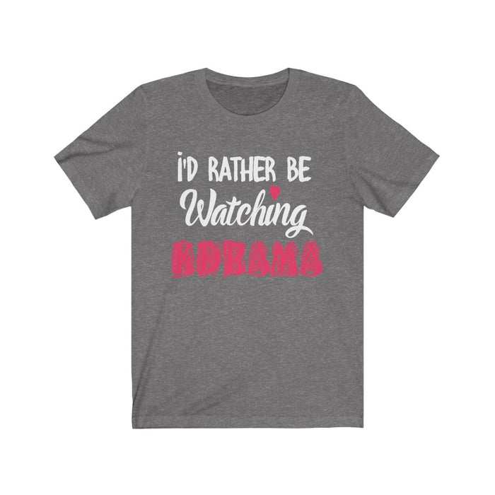 I'd Rather Be Watching Kdram T-Shirt - Trendy Kpop T-shirts - Kpop Classic T-Shirt