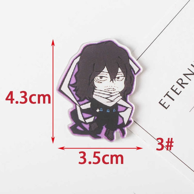 1 PCS Painting cartoon mix My Hero Academia for Clothing Acrylic Badges Kawaii Icons on The Backpack Pin Brooch Badge