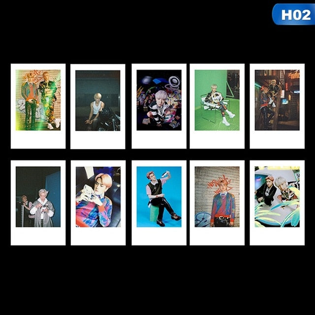 10PCS/Lot KPOP EXO Album Self Made LOMO Cards BAEK HYUN Paper Cards Photocards For Fans Gift Stationery