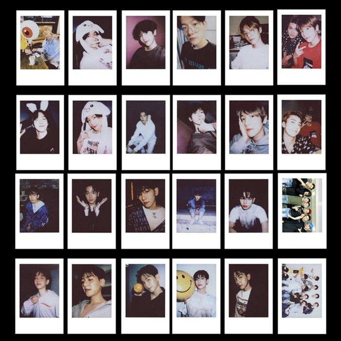 10PCS/Lot KPOP EXO Album Self Made LOMO Cards BAEK HYUN Paper Cards Photocards For Fans Gift Stationery