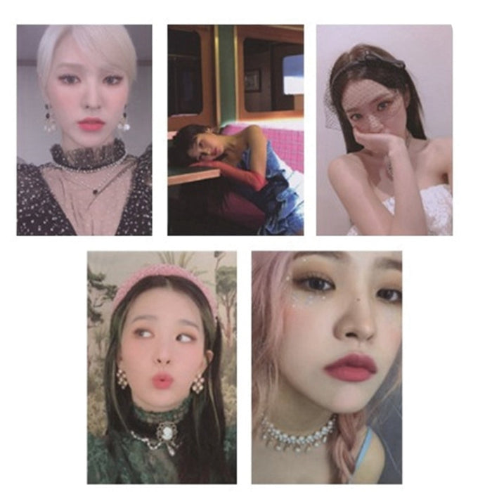 10Pcs/set KPOP Red Velvet The ReVe Festival Finale Album HD Photo Card PVC Cards Self Made LOMO Card Photocard