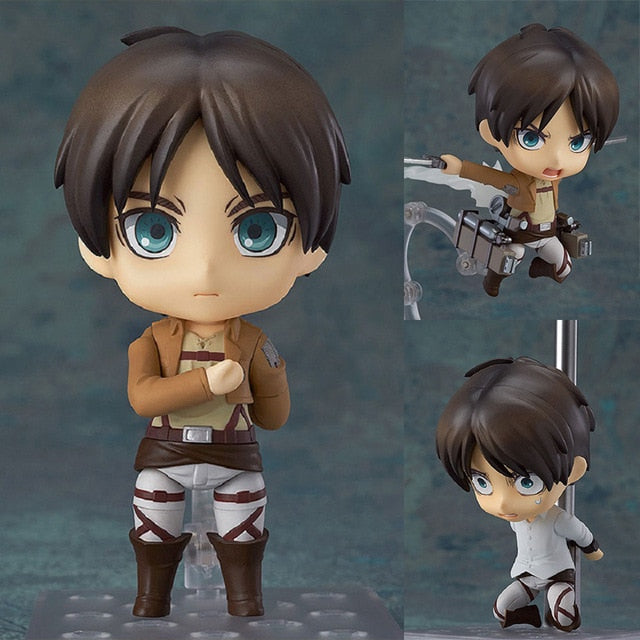 10cm Anime Figure Attack On Titan  PVC Action Figure Toys