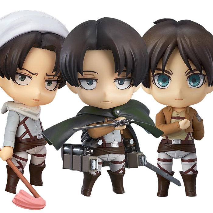 10cm Anime Figure Attack On Titan  PVC Action Figure Toys