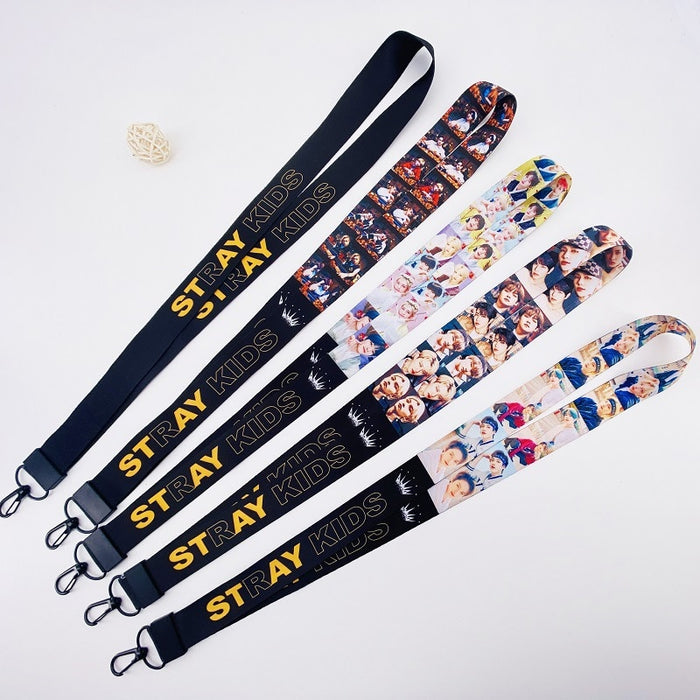 1pcs Kpop STRAY KIDS Lanyard new album UNLOCK GO LIVE IN LIFE Stray kids kpop accessories new arrival