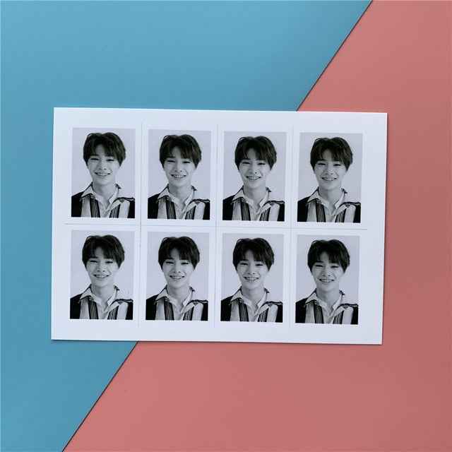 1pcs Kpop Stray kids 1 inch ID Photo Cards Postcard for fans collection K-pop Straykids Photocard