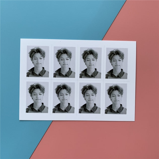 1pcs Kpop Stray kids 1 inch ID Photo Cards Postcard for fans collection K-pop Straykids Photocard