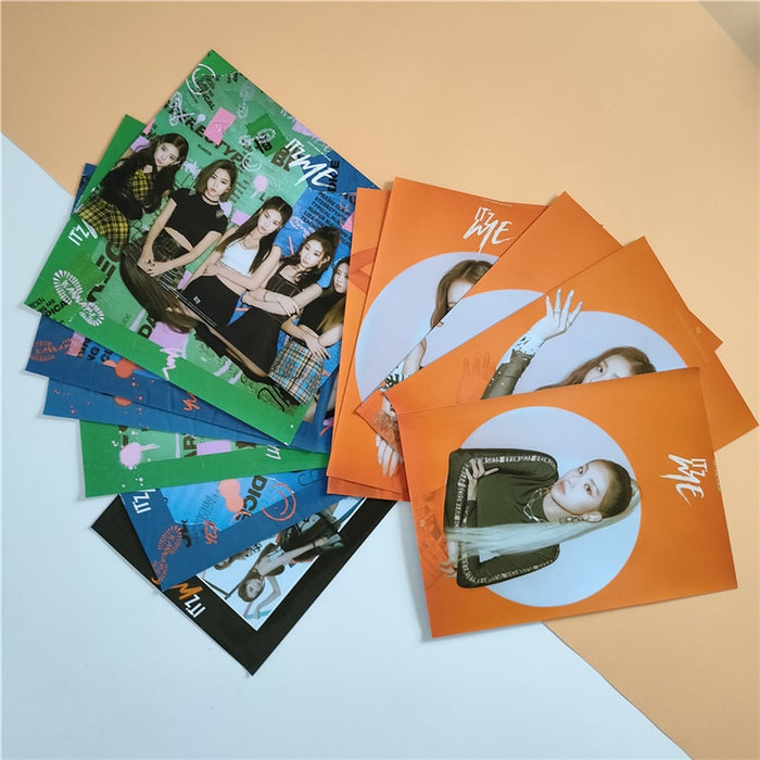 2 Pcs / Set Kpop ITZY New Album IT'z ME Poster DALLA DALLA ICY WANNABE Prints Clear Image Well Hanging Home Decoration