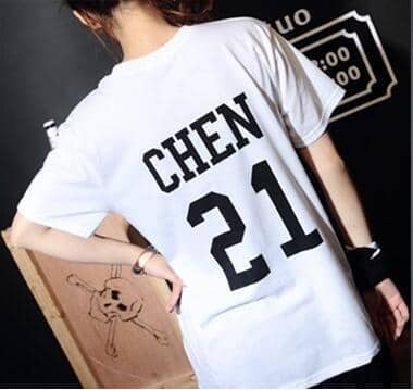 Kpop Newest 2016 Summer Exo Letter Print T Shirt Women Harajuku O-neck Short Sleeve tshirt women Tops Black White Tee Shirt Femme that you'll fall in love with. At an affordable price at KPOPSHOP, We sell a variety of 2016 Summer Exo Letter Print T Shirt Women Harajuku O-neck Short Sleeve tshirt women Tops Black White Tee Shirt Femme with Free Shipping.
