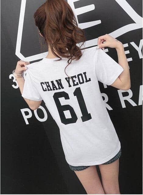 Kpop Newest 2016 Summer Exo Letter Print T Shirt Women Harajuku O-neck Short Sleeve tshirt women Tops Black White Tee Shirt Femme that you'll fall in love with. At an affordable price at KPOPSHOP, We sell a variety of 2016 Summer Exo Letter Print T Shirt Women Harajuku O-neck Short Sleeve tshirt women Tops Black White Tee Shirt Femme with Free Shipping.