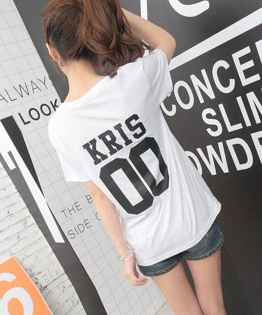 Kpop Newest 2016 Summer Exo Letter Print T Shirt Women Harajuku O-neck Short Sleeve tshirt women Tops Black White Tee Shirt Femme that you'll fall in love with. At an affordable price at KPOPSHOP, We sell a variety of 2016 Summer Exo Letter Print T Shirt Women Harajuku O-neck Short Sleeve tshirt women Tops Black White Tee Shirt Femme with Free Shipping.