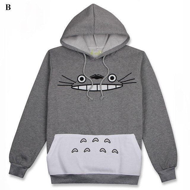 2017 Anime My Neighbor Totoro Women Pullover Sweatshirt tshirt - Kpopshop