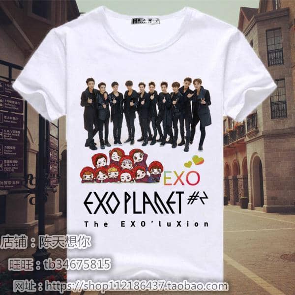 Kpop Newest 2019 kpop new EXO T-Shirt summer Two patrol groups The same paragraph KRIS SEHUN CHANYEOL BAEKHYUN male and female Short-sleeved that you'll fall in love with. At an affordable price at KPOPSHOP, We sell a variety of 2019 kpop new EXO T-Shirt summer Two patrol groups The same paragraph KRIS SEHUN CHANYEOL BAEKHYUN male and female Short-sleeved with Free Shipping.