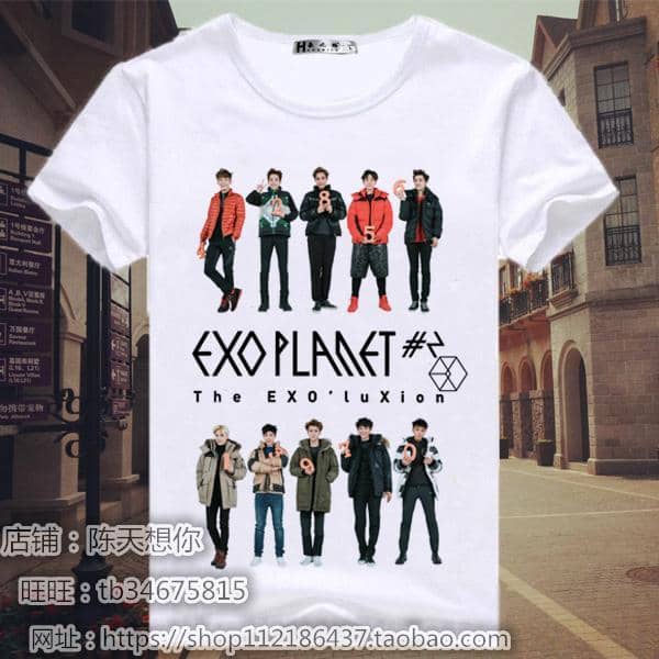 Kpop Newest 2019 kpop new EXO T-Shirt summer Two patrol groups The same paragraph KRIS SEHUN CHANYEOL BAEKHYUN male and female Short-sleeved that you'll fall in love with. At an affordable price at KPOPSHOP, We sell a variety of 2019 kpop new EXO T-Shirt summer Two patrol groups The same paragraph KRIS SEHUN CHANYEOL BAEKHYUN male and female Short-sleeved with Free Shipping.