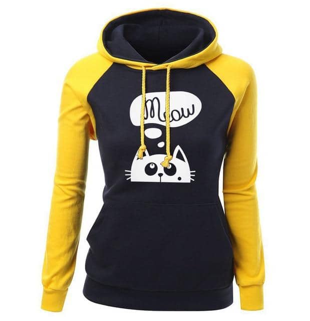 Kpop Newest 2018 Autumn Winter New Hoodies For Women Sweatshirt Kawaii CAT MEOW Print Fashion Hoody Kpop Sweatshirts Raglan Harajuku Hoodie that you'll fall in love with. At an affordable price at KPOPSHOP, We sell a variety of 2018 Autumn Winter New Hoodies For Women Sweatshirt Kawaii CAT MEOW Print Fashion Hoody Kpop Sweatshirts Raglan Harajuku Hoodie with Free Shipping.