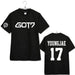 Kpop Newest 201Summer coat men women GOT7 KPOP Cotton Korean version Letter printing black red Loose Short sleeve Round neck T-shirt Lovers that you'll fall in love with. At an affordable price at KPOPSHOP, We sell a variety of 201Summer coat men women GOT7 KPOP Cotton Korean version Letter printing black red Loose Short sleeve Round neck T-shirt Lovers with Free Shipping.