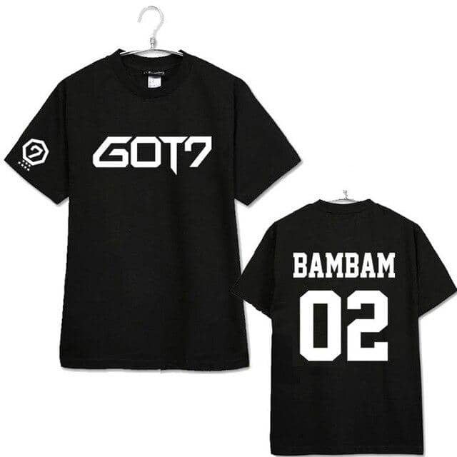 Kpop Newest 201Summer coat men women GOT7 KPOP Cotton Korean version Letter printing black red Loose Short sleeve Round neck T-shirt Lovers that you'll fall in love with. At an affordable price at KPOPSHOP, We sell a variety of 201Summer coat men women GOT7 KPOP Cotton Korean version Letter printing black red Loose Short sleeve Round neck T-shirt Lovers with Free Shipping.