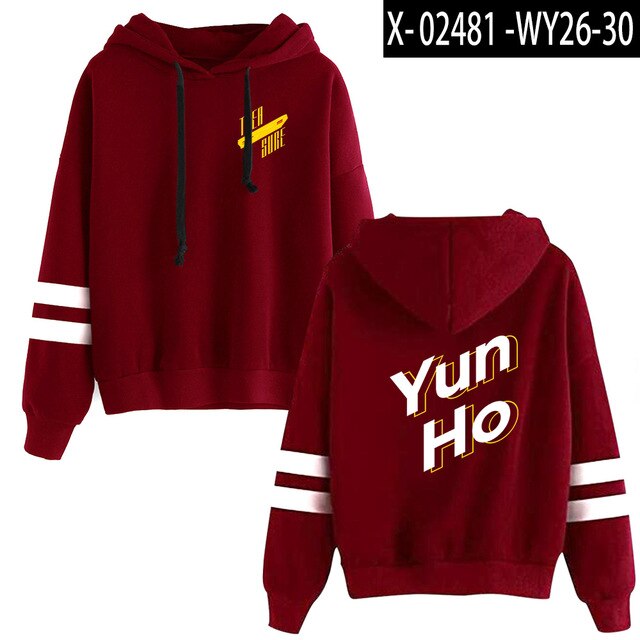 ATEEZ Hooded Sweatshirt tshirts Kpop ATEEZ Hoodie A TEEnager Z Women Pullover - Kpopshop