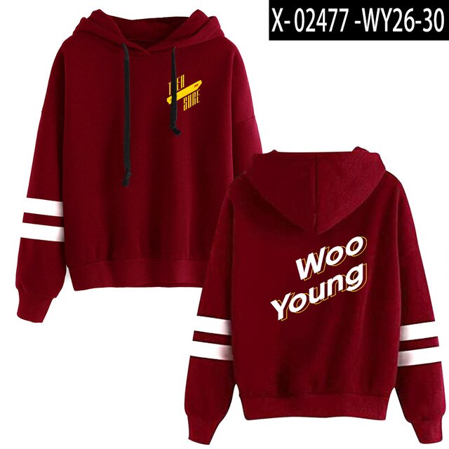 ATEEZ Hooded Sweatshirt tshirts Kpop ATEEZ Hoodie A TEEnager Z Women Pullover - Kpopshop