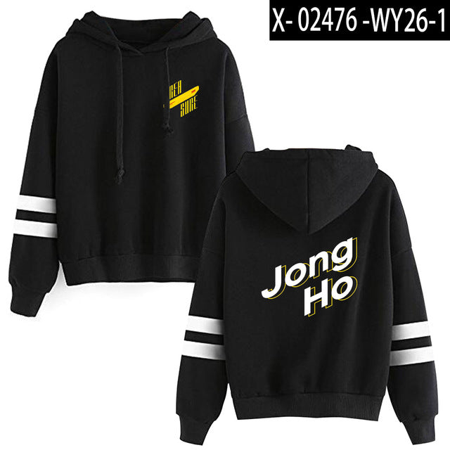 ATEEZ Hooded Sweatshirt tshirts Kpop ATEEZ Hoodie A TEEnager Z Women Pullover - Kpopshop