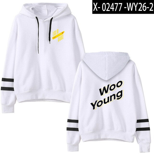 ATEEZ Hooded Sweatshirt tshirts Kpop ATEEZ Hoodie A TEEnager Z Women Pullover - Kpopshop