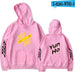 new women's hooded Sweatshirt ATEEZ hoodie women's sports hoodie pullover red loose shirt hot - Kpopshop