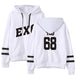 Kpop Newest 2019 Harajuku Striped Long Sleeve Hoodies Women Hip Hop Cap Sweatshirts Pullovers New Korean Fashion Kpop EXO Hoodie Sweatshirt that you'll fall in love with. At an affordable price at KPOPSHOP, We sell a variety of 2019 Harajuku Striped Long Sleeve Hoodies Women Hip Hop Cap Sweatshirts Pullovers New Korean Fashion Kpop EXO Hoodie Sweatshirt with Free Shipping.