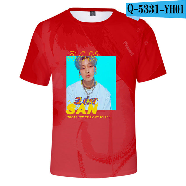 KPOP ATEEZ  Kpop tshirts women   Leaf Kpop Plus Size Street style - Kpopshop