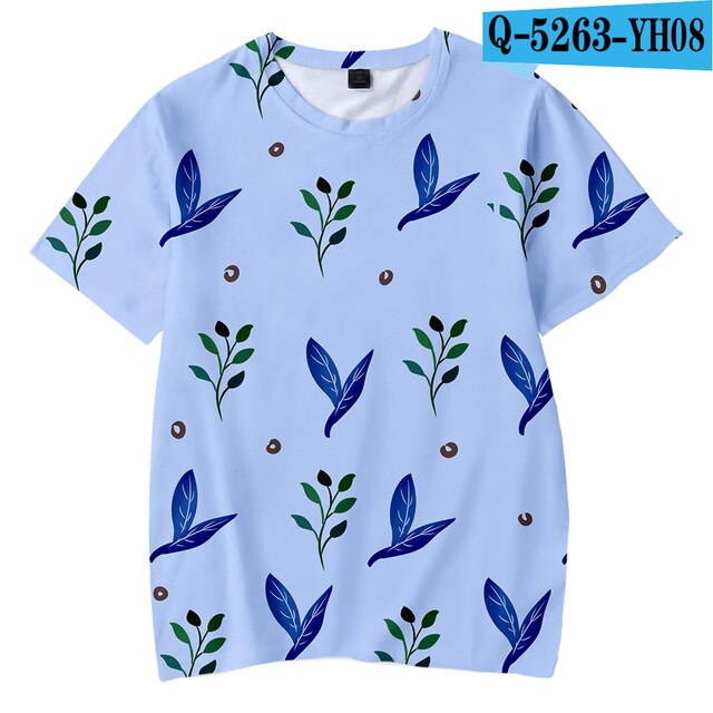 Leaf Nature 3D Children T-shirts Spring/ Tshirts  Kpop tshirt - Kpopshop