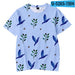 Leaf Nature 3D Children T-shirts Spring/ Tshirts  Kpop tshirt - Kpopshop