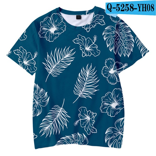 Leaf Nature 3D Children T-shirts Spring/ Tshirts  Kpop tshirt - Kpopshop
