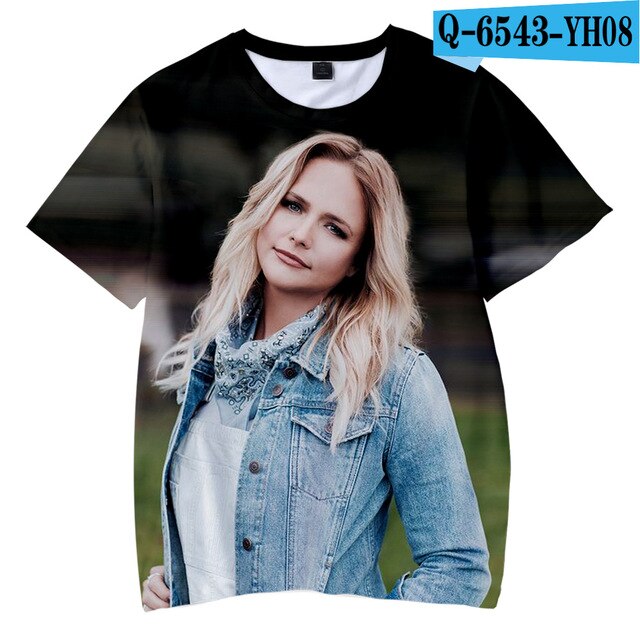 Miranda lambert 3D Children T-shirts Spring/ Tshirts  Kpop tshirt
