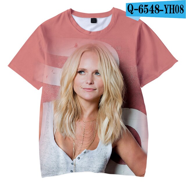 Miranda lambert 3D Children T-shirts Spring/ Tshirts  Kpop tshirt
