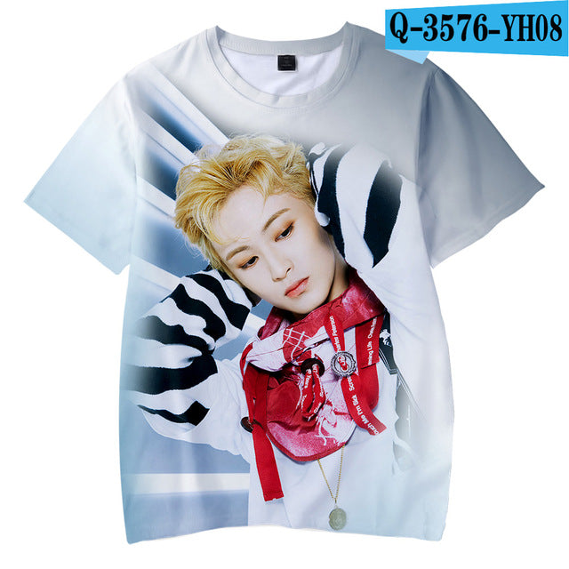 NCT127 New Album 3D Children T-shirts Spring/Tshirts  Kpop tshirt - Kpopshop