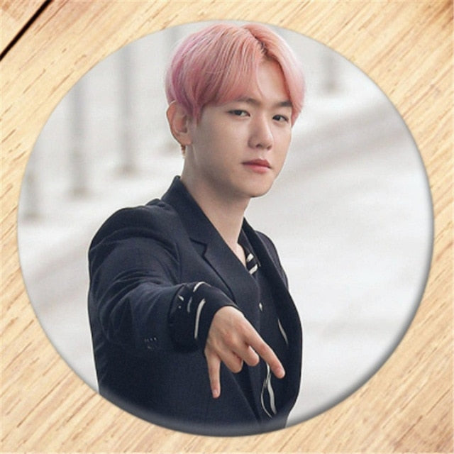 SuperM Brooch Pin KAI MARK TEN Badges For Clothes Backpack Decoration Jewelry