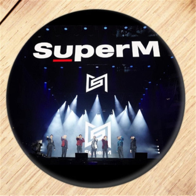SuperM Brooch Pin KAI MARK TEN Badges For Clothes Backpack Decoration Jewelry