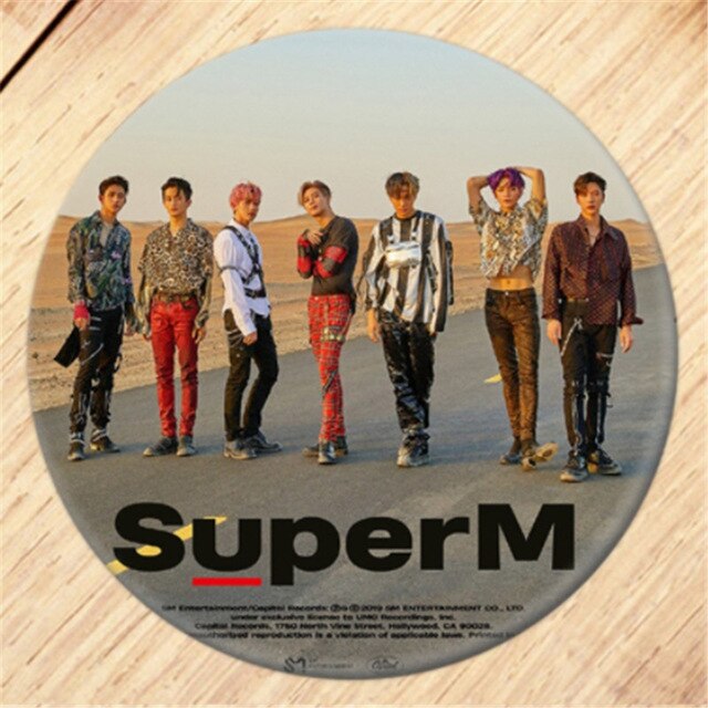 SuperM Brooch Pin KAI MARK TEN Badges For Clothes Backpack Decoration Jewelry