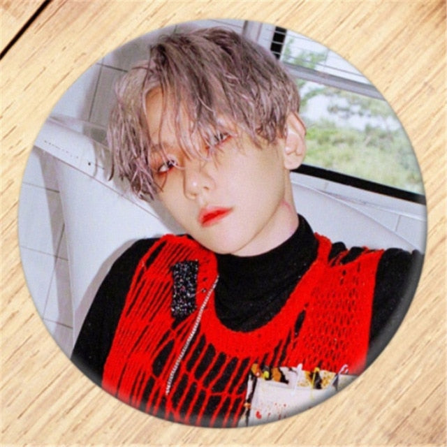 SuperM Brooch Pin KAI MARK TEN Badges For Clothes Backpack Decoration Jewelry
