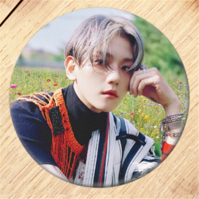 SuperM Brooch Pin KAI MARK TEN Badges For Clothes Backpack Decoration Jewelry