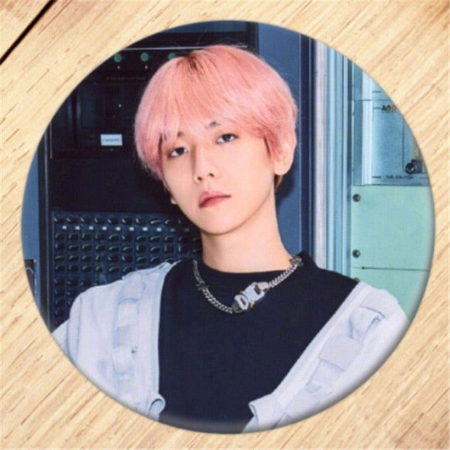 SuperM Brooch Pin KAI MARK TEN Badges For Clothes Backpack Decoration Jewelry