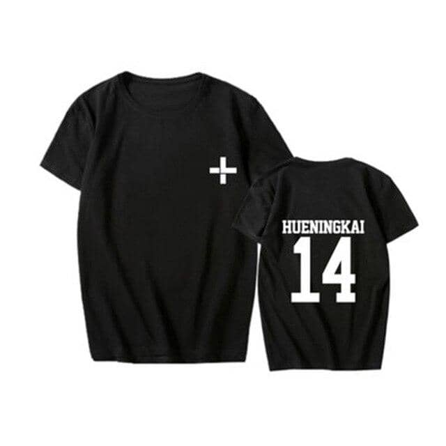 New Kpop TXT Called Tomorrow X Together YEONJUN SOOBINs T Shirts Hip-hop Sleeve T-shirts - Kpopshop