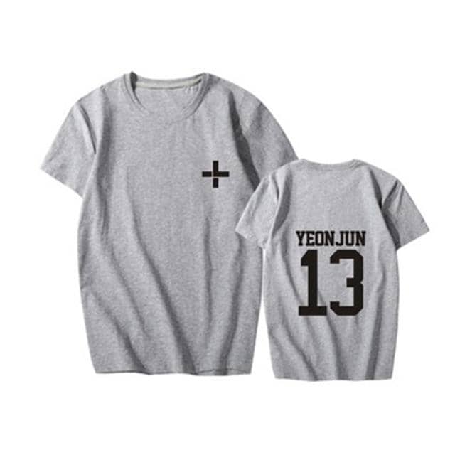 New Kpop TXT Called Tomorrow X Together YEONJUN SOOBINs T Shirts Hip-hop Sleeve T-shirts - Kpopshop