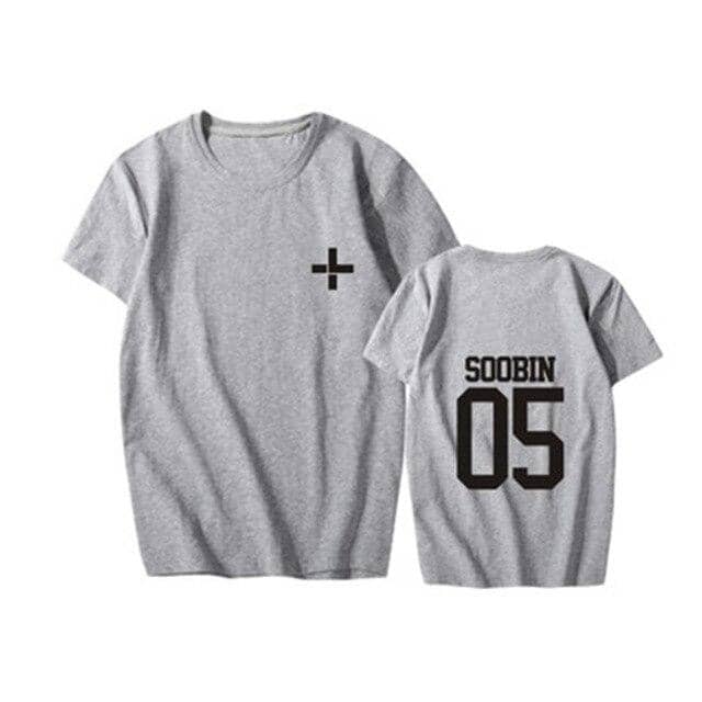 New Kpop TXT Called Tomorrow X Together YEONJUN SOOBINs T Shirts Hip-hop Sleeve T-shirts - Kpopshop