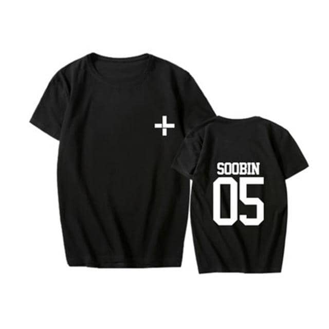 New Kpop TXT Called Tomorrow X Together YEONJUN SOOBINs T Shirts Hip-hop Sleeve T-shirts - Kpopshop