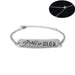 2019 New kpop Stray Kids Name Birthday Steel Stainless Steel Strip Lettering Bracelet Necklace simple korean style fashion kpop - Kpopshop