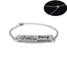 2019 New kpop Stray Kids Name Birthday Steel Stainless Steel Strip Lettering Bracelet Necklace simple korean style fashion kpop - Kpopshop