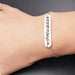 2019 New kpop Stray Kids Name Birthday Steel Stainless Steel Strip Lettering Bracelet Necklace simple korean style fashion kpop - Kpopshop