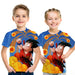 Kids Dragon Ball Z 3D Anime Goku Vegeta T-shirts Dragonball Shirt Super Saiyan Vegeta Children - Kpopshop